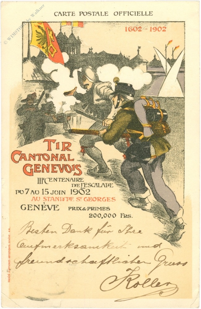 genf, tir cantonal genevo's 1902 genf, tir cantonal genevo's 1902
