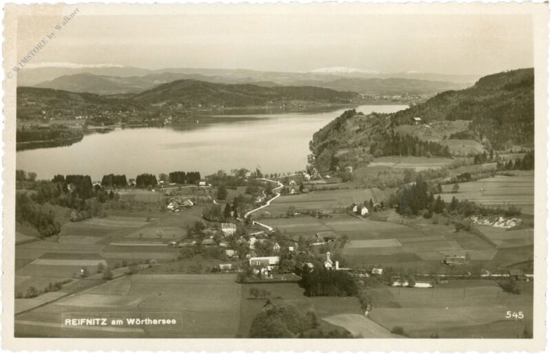 reifnitz am wörthersee, ortsansicht reifnitz am wörthersee, ortsansicht