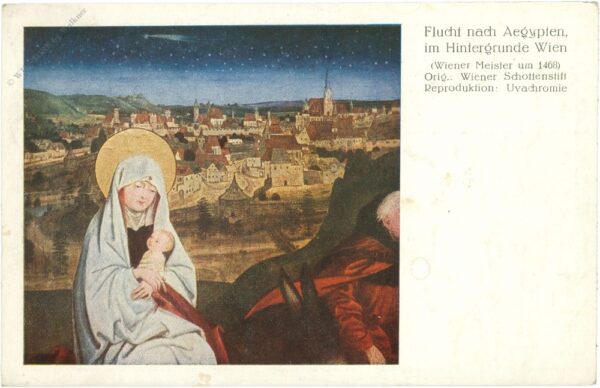 wien, flucht nach Ägypten, im hintergrund wien
