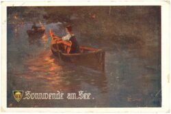 sonnenwende am see