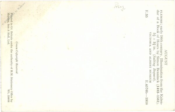 bennick, simon: august, flemish