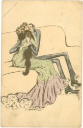 pärchen sitzend pärchen sitzend