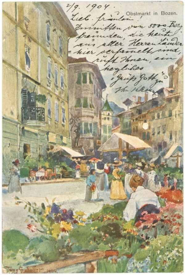bozen, obstmarkt bozen, obstmarkt