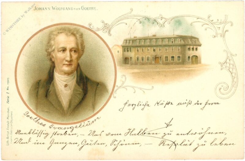 johann wolfgang von goethe johann wolfgang von goethe
