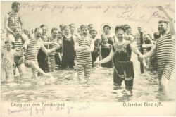 ostseebad binz, gruss aus dem familienbad