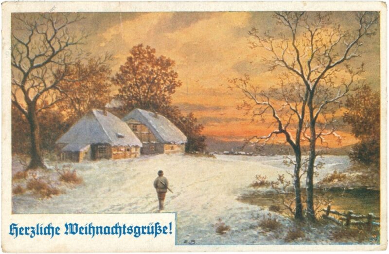 weihnachten, spaziergang in verschneiter landschaft weihnachten, spaziergang in verschneiter landschaft