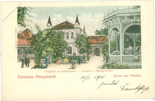 pistyan, curhaus und musikpavillon
