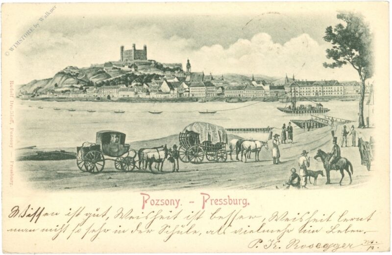 pressburg, ansicht pressburg, ansicht