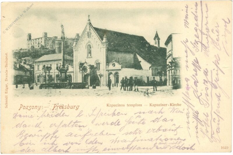 pressburg (bratislava), kapuziner kirche pressburg (bratislava), kapuziner kirche