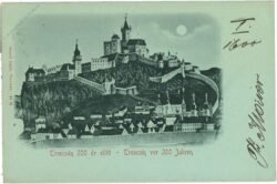 trencin, vor 200 jahren