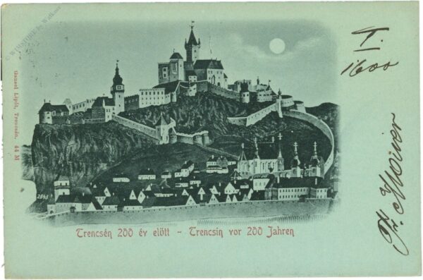 trencin, vor 200 jahren