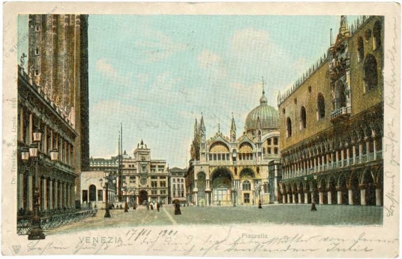venedig, piazzetta
