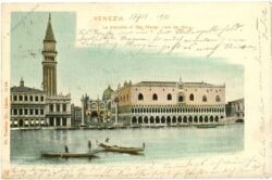 venedig, la piazetta di san marco, visto dal mare