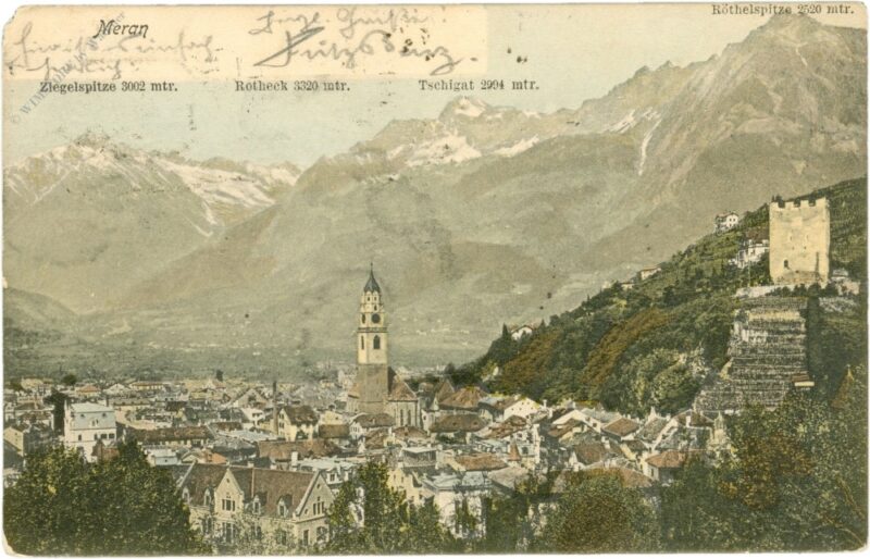 meran, panorama
