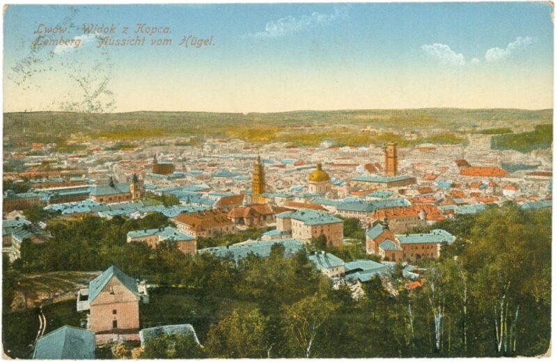 lemberg, aussicht vom hügel lemberg, aussicht vom hügel