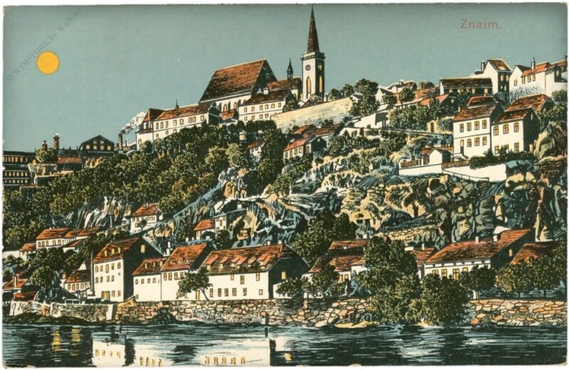 znaim, ortsansicht znaim, ortsansicht