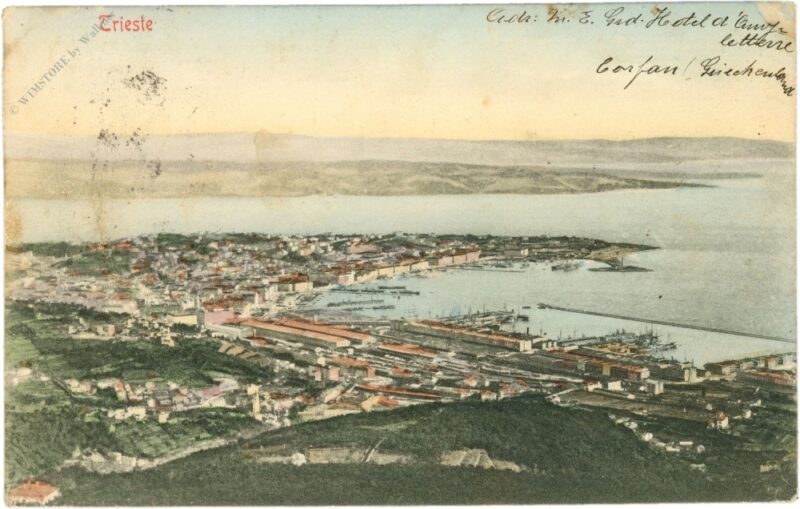 trieste, ortsansicht trieste, ortsansicht