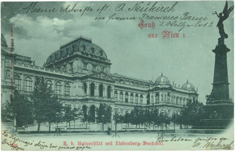 wien 1, k.k. universität mit liebenberg denkmal wien 1, k.k. universität mit liebenberg denkmal