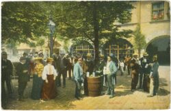 münchen, hof im kgl. hofbräuhaus