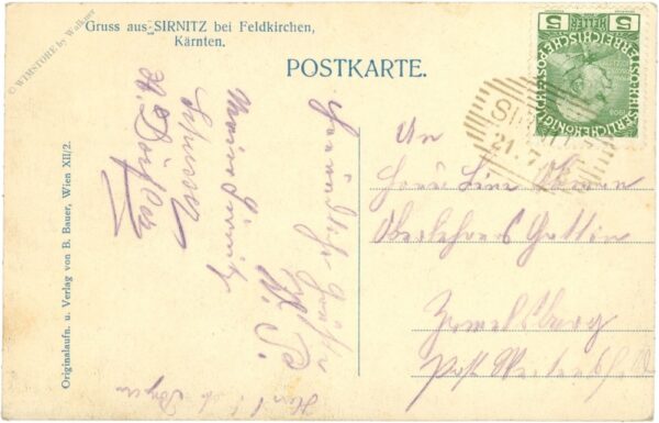 feldkirchen, sirnitz, ortsansicht