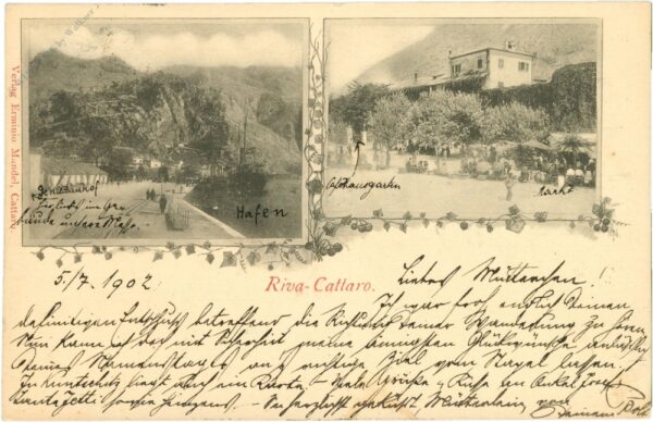 riva cattaro, multiansicht