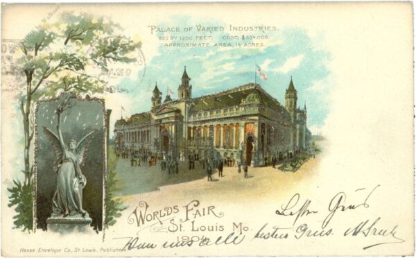 missouri, st. louis, worlds fair 1904