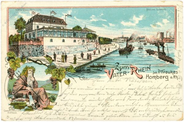 duisburg, homberg, zum vater rhein