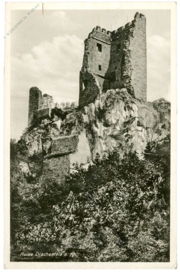 königswinter, ruine drachenfels