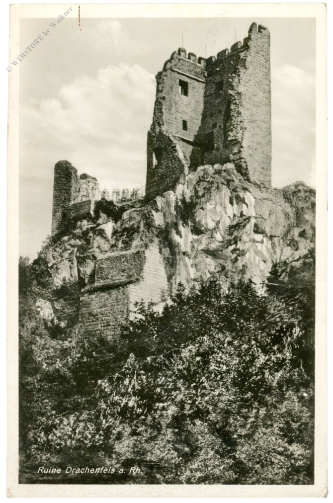 königswinter, ruine drachenfels königswinter, ruine drachenfels