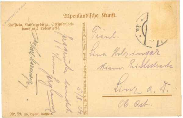 kufstein, kaisergebirge, stripsenjochhaus mit totenkirchl