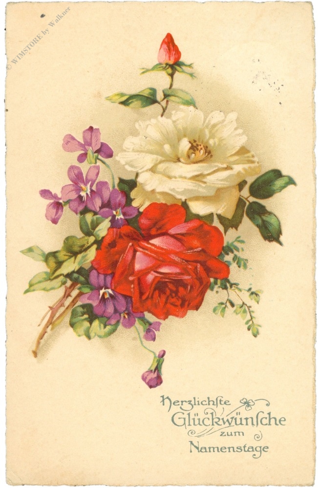 namenstag, blumen