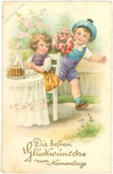 namenstag, kinder feiern
