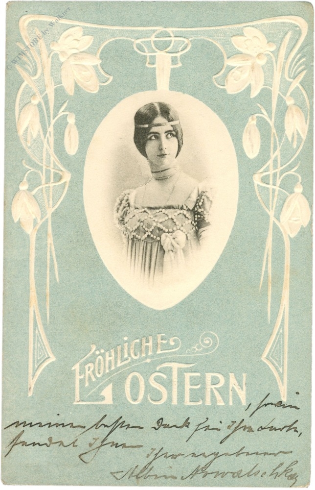 ostern, dame ostern, dame