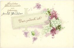 geburtstag, blumen