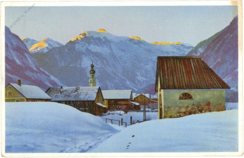 verschneite landschaft verschneite landschaft