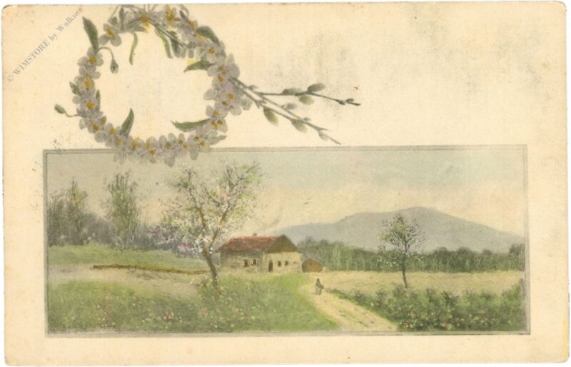 der weg zum haus der weg zum haus