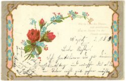 wie im lenz die blumen sich erschliessen...
