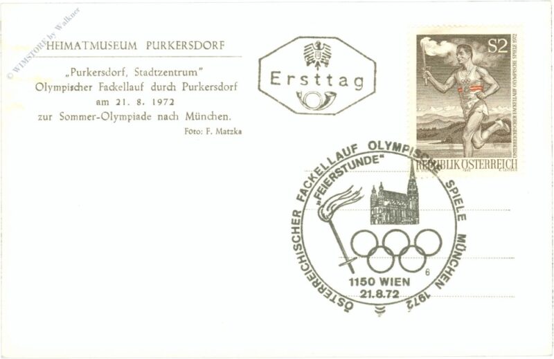 purkersdorf, stadtzentrum 1972