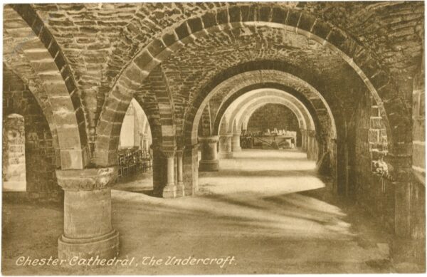 chester, cathedral, the undercroft