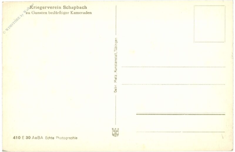 schapbach, kriegerdenkmal