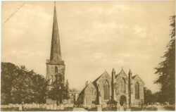 ledbury, the old parish church