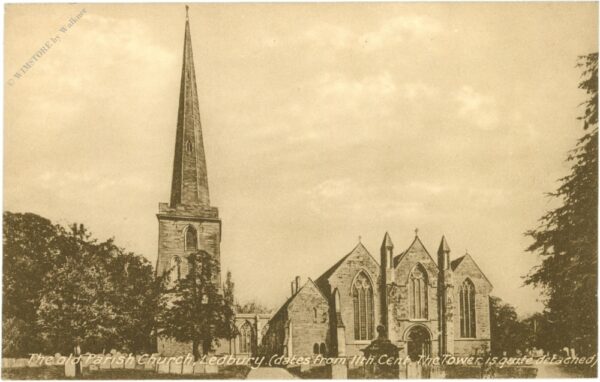 ledbury, the old parish church