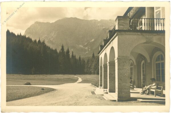 krün, schloss elmau, haupteingang