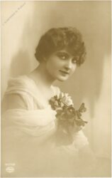junge dame mit blumen junge dame mit blumen