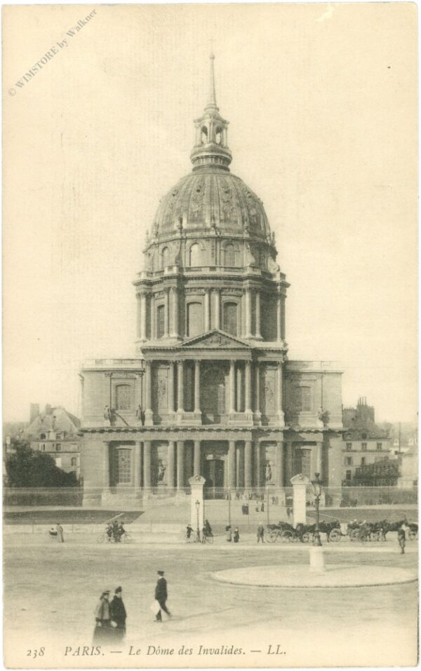 paris, le dome des invalides