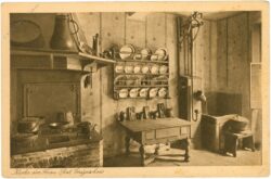 frankfurt, goethehaus, küche der frau rat, erdgeschoß