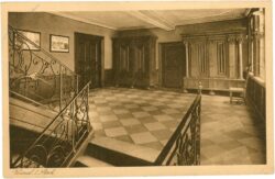 frankfurt, goethehaus, vorsaal, i. stock