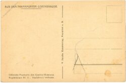 frankfurt, goethehaus, das große staatszimmer, i. stock
