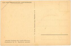 frankfurt, goethehaus, goethes arbeitszimmer, iii. stock