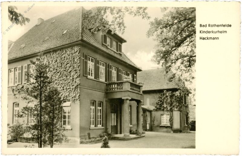 bad rothenfelde, kinderkurheim hackmann bad rothenfelde, kinderkurheim hackmann